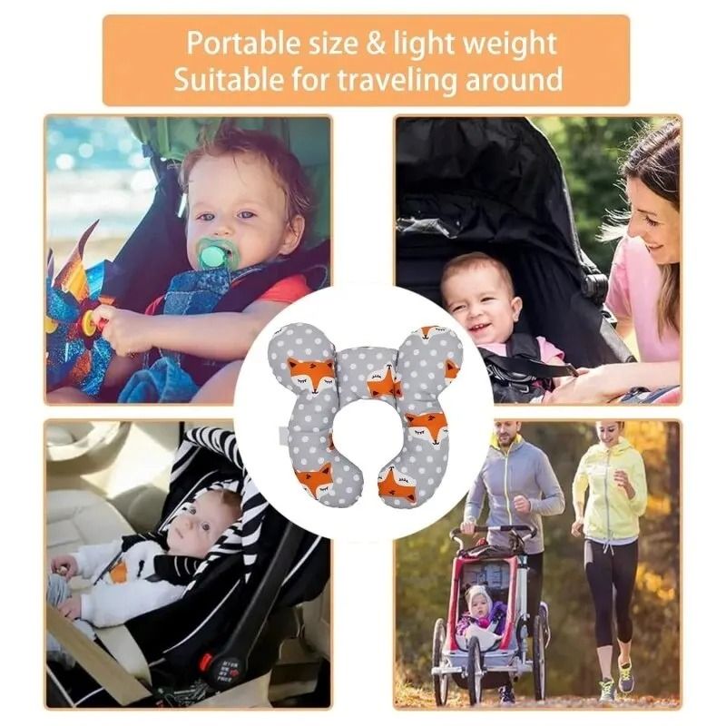 Baby Head And Neck Support Travel Pillow 4