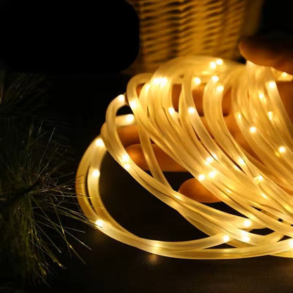 Solar LED Rope Lights For Outdoor Garden 5