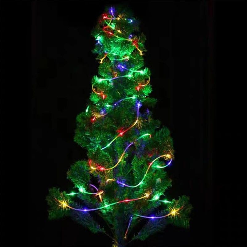 Solar LED Rope Lights For Outdoor Garden 6