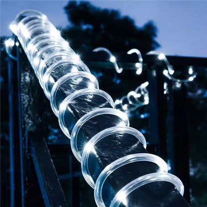 Solar LED Rope Lights For Outdoor Garden 13