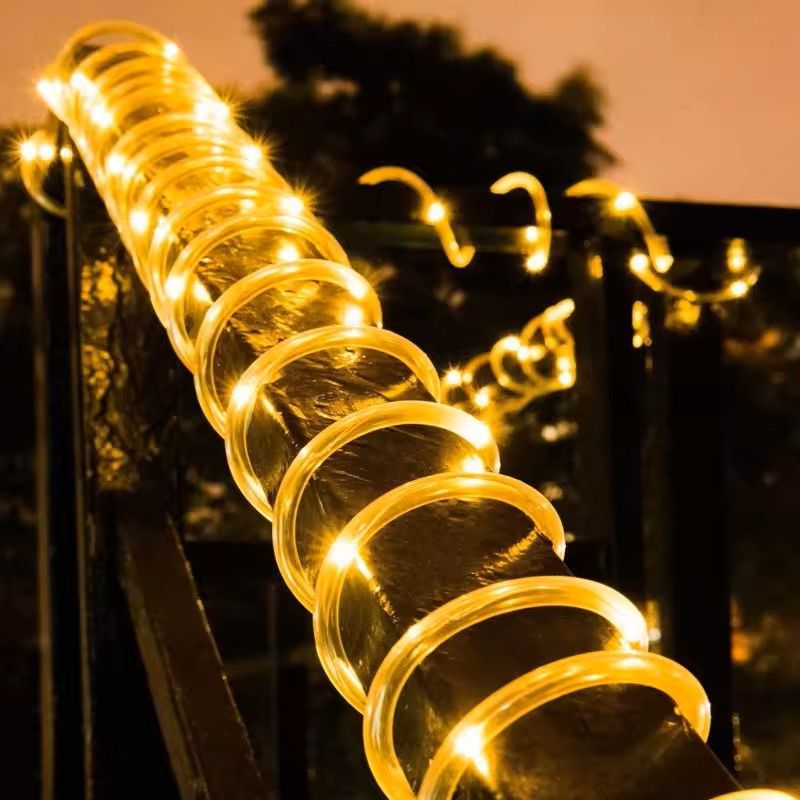 Solar LED Rope Lights For Outdoor Garden 15