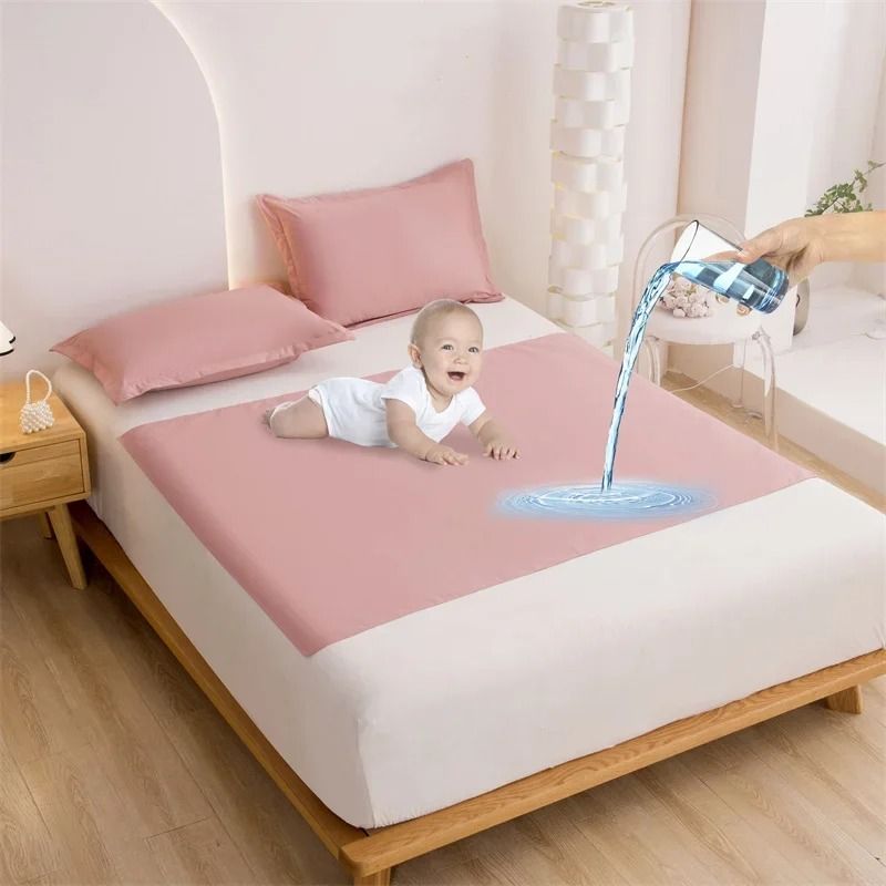 Waterproof TPU Bed Sheet Pad For Mattress Protection For Babies Adults And Spa Use 10
