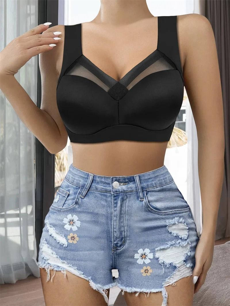 Solid Wireless Sports Bra 2