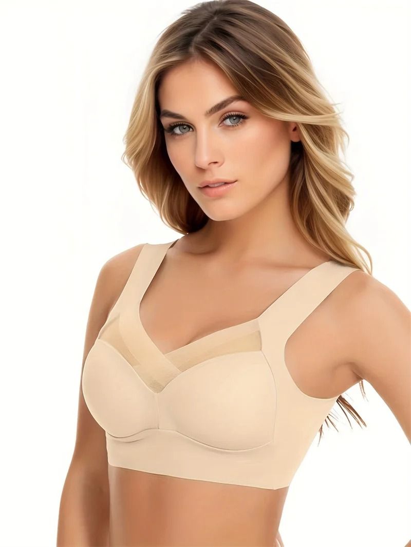 Solid Wireless Sports Bra 7