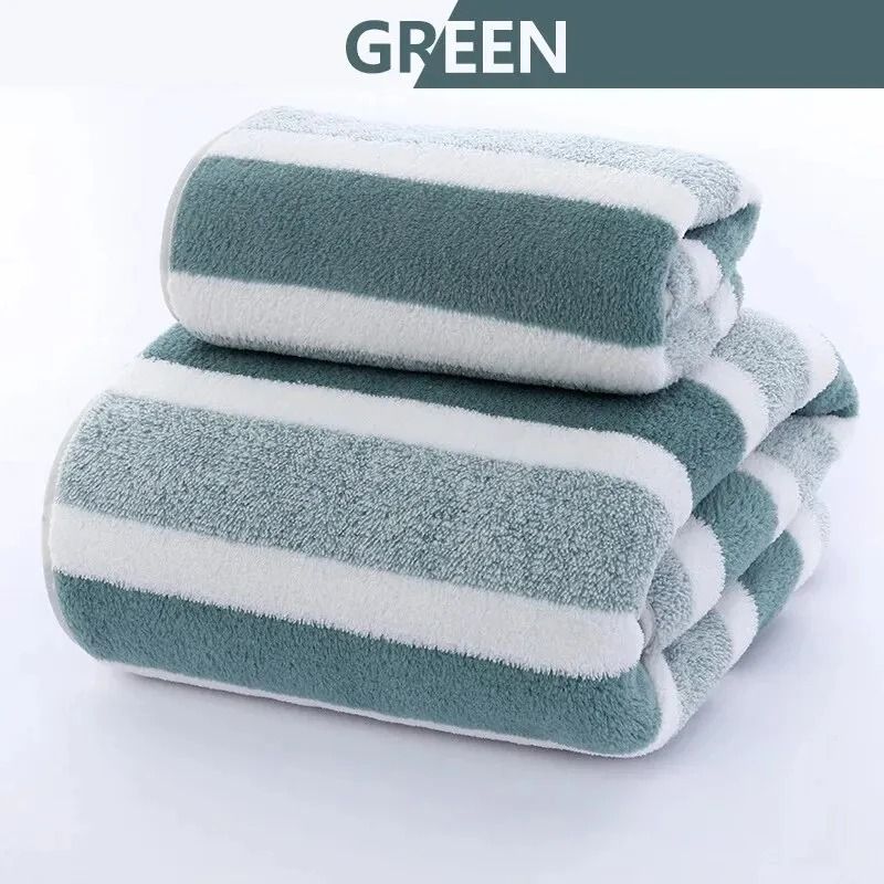 Soft Absorbent Bath Towel Set For Men And Women 7