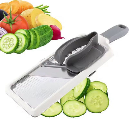 LMETJMA Adjustable Mandoline Vegetable Slicer  Cheese Grater 1