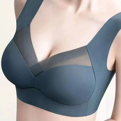 Seamless Sports Bra for Women Shockproof Elastic Breathable Yoga Fitness Bralette