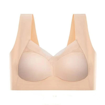 Seamless Sports Bra For Women Shockproof Elastic Breathable Yoga Fitness Bralette 4