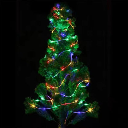 Solar Tube Rope String Lights For Outdoor Decor 4