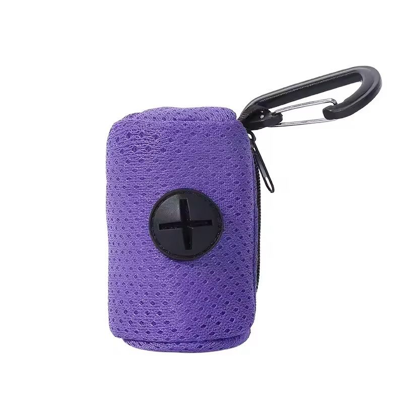 Dog Poop Bag Dispenser Portable Hanging Dog Waste Bag Holder For Walks  Outdoor Use 1