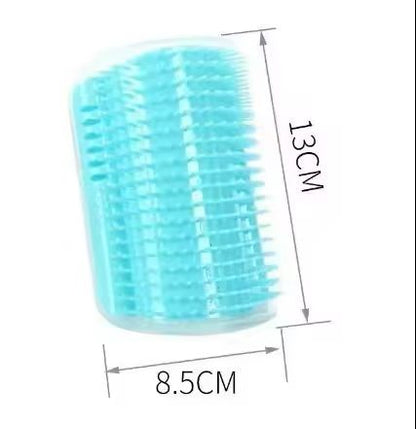 Cat Corner SelfGroomer Brush WallCorner Mounted Massager  Hair Remover For Cats 1