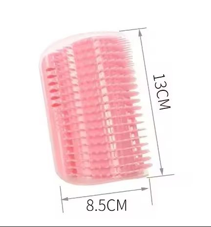 Cat Corner SelfGroomer Brush WallCorner Mounted Massager  Hair Remover For Cats 3