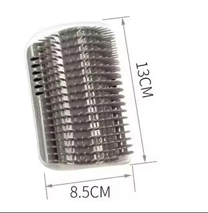 Cat Corner SelfGroomer Brush WallCorner Mounted Massager  Hair Remover For Cats 7
