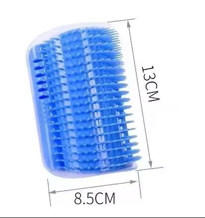 Cat Corner SelfGroomer Brush WallCorner Mounted Massager  Hair Remover For Cats 14
