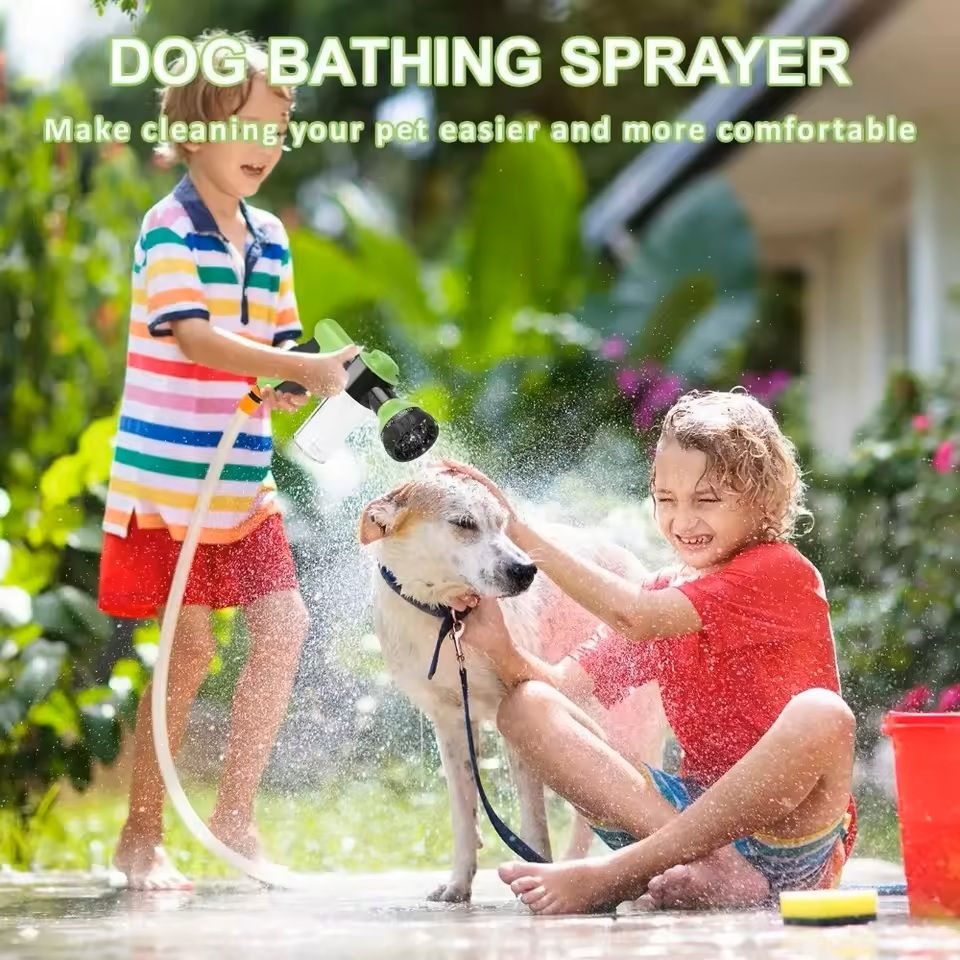 8in1 Dog Shower Sprayer  HighPressure Pet Bath Hose Nozzle AllPurpose Dog  Cat Wash Tool 5