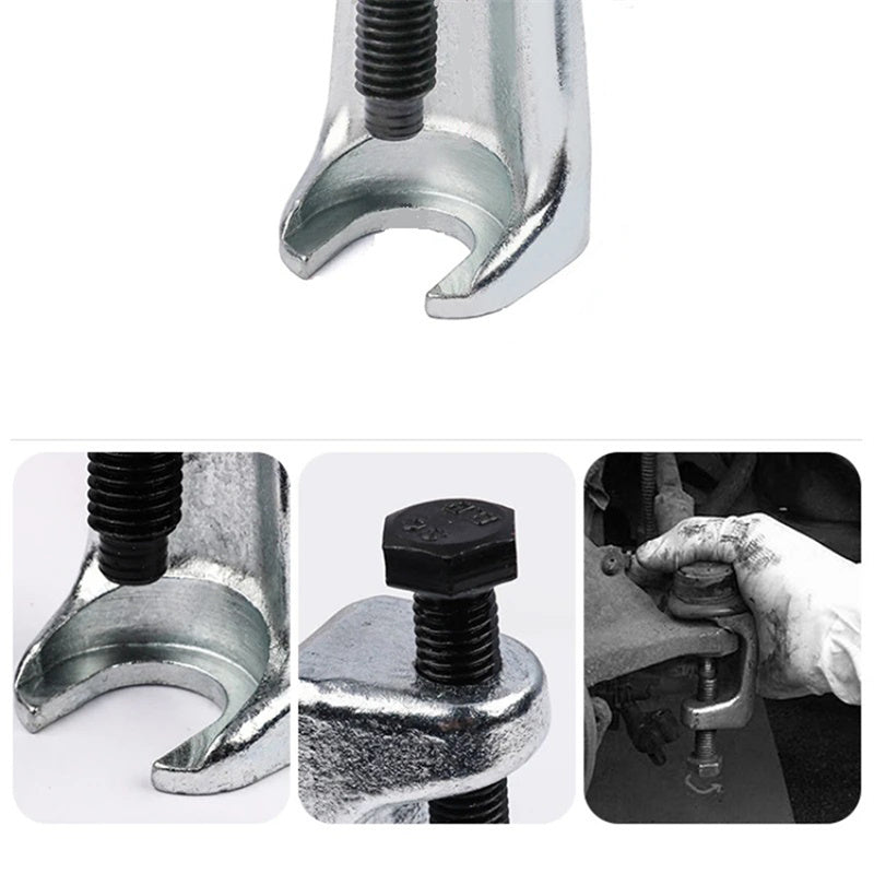 Tie Rod End Puller Pitman Arm Puller, Universal Ball Joint Separator, Steel Splitter Removal Tool Auto Repair Hand Tool