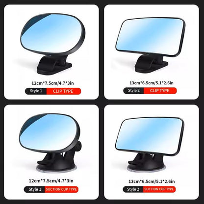 Wide-Angle 360° Adjustable Car Interior Mirror Suction-Cup / Clip Baby / Rear-Seat Observation Mirror