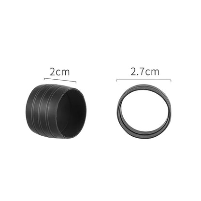 Tape Fixing Sleeve Ring, Silicone Cycling Handlebar, Protective Cover Bike Rubber, Anti-skip Waterproof Plugs Road Hand