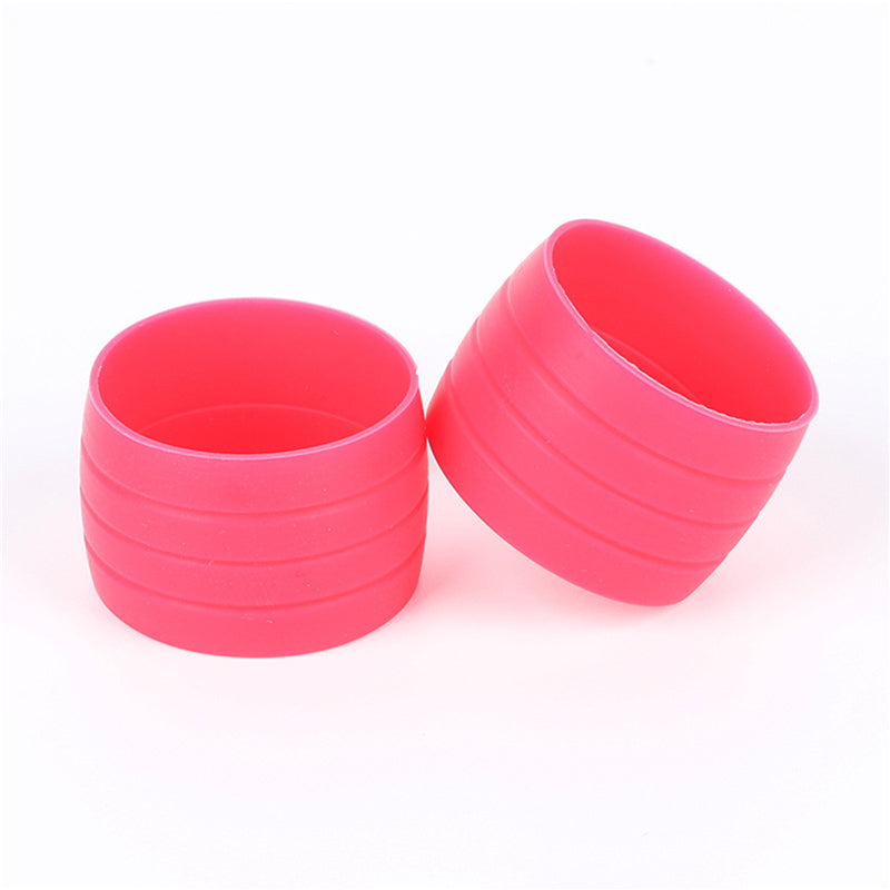 Tape Fixing Sleeve Ring, Silicone Cycling Handlebar, Protective Cover Bike Rubber, Anti-skip Waterproof Plugs Road Hand