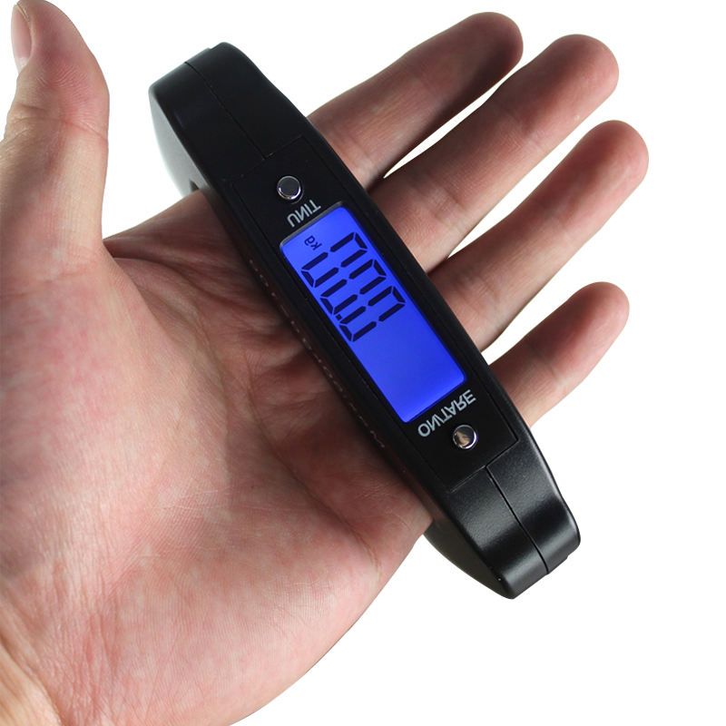 Portable Digital Scale, LCD Display Back Light, Fish Weight Hanging Scales, Suitcase Travel Weighing Scale