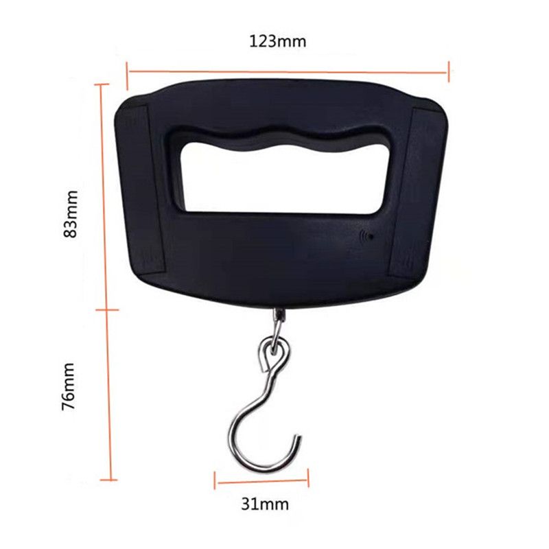 Portable Digital Scale, LCD Display Back Light, Fish Weight Hanging Scales, Suitcase Travel Weighing Scale