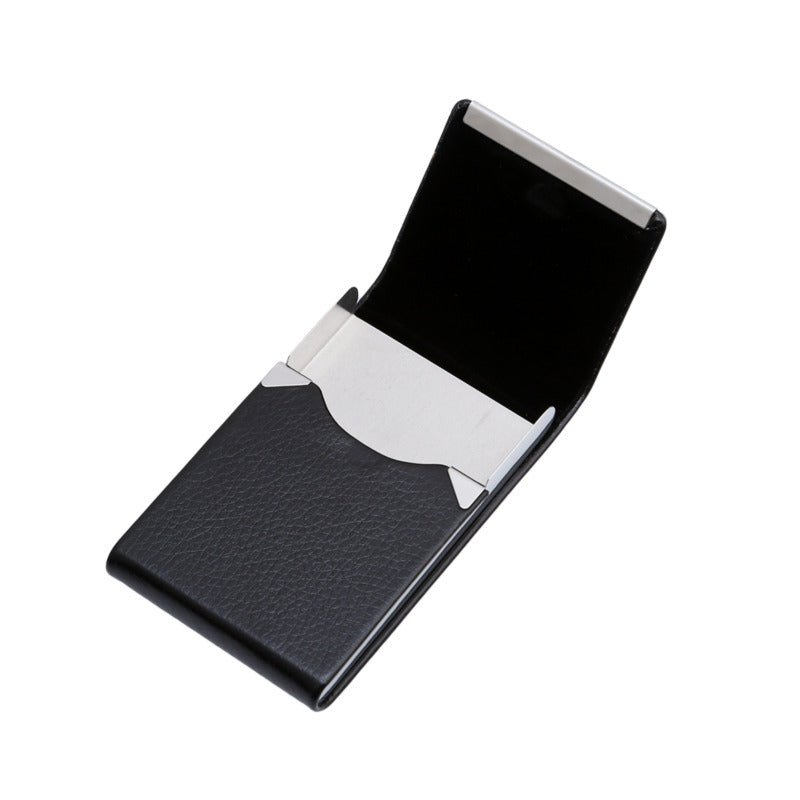 Cigarette Case PU Cigar, Multifunction Stainless Steel Storage Box, Card Cases, Tobacco Holder Smoking Accessories