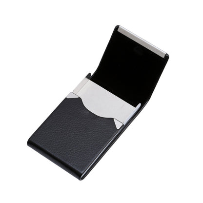 Cigarette Case PU Cigar, Multifunction Stainless Steel Storage Box, Card Cases, Tobacco Holder Smoking Accessories