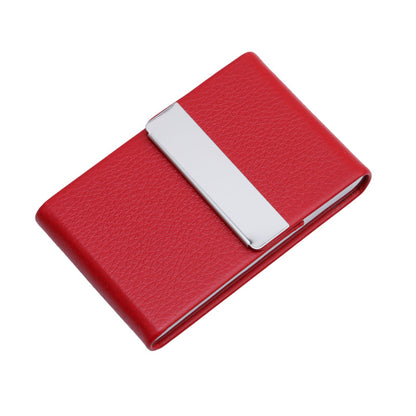 Cigarette Case PU Cigar, Multifunction Stainless Steel Storage Box, Card Cases, Tobacco Holder Smoking Accessories