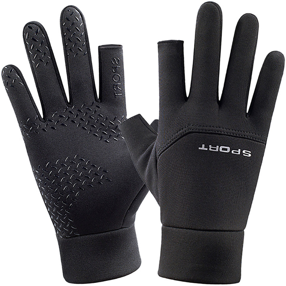 Fishing Gloves for Men and Women, Anti-Slip, Cut Fingers for Precision, Cold Weather Angling Protection