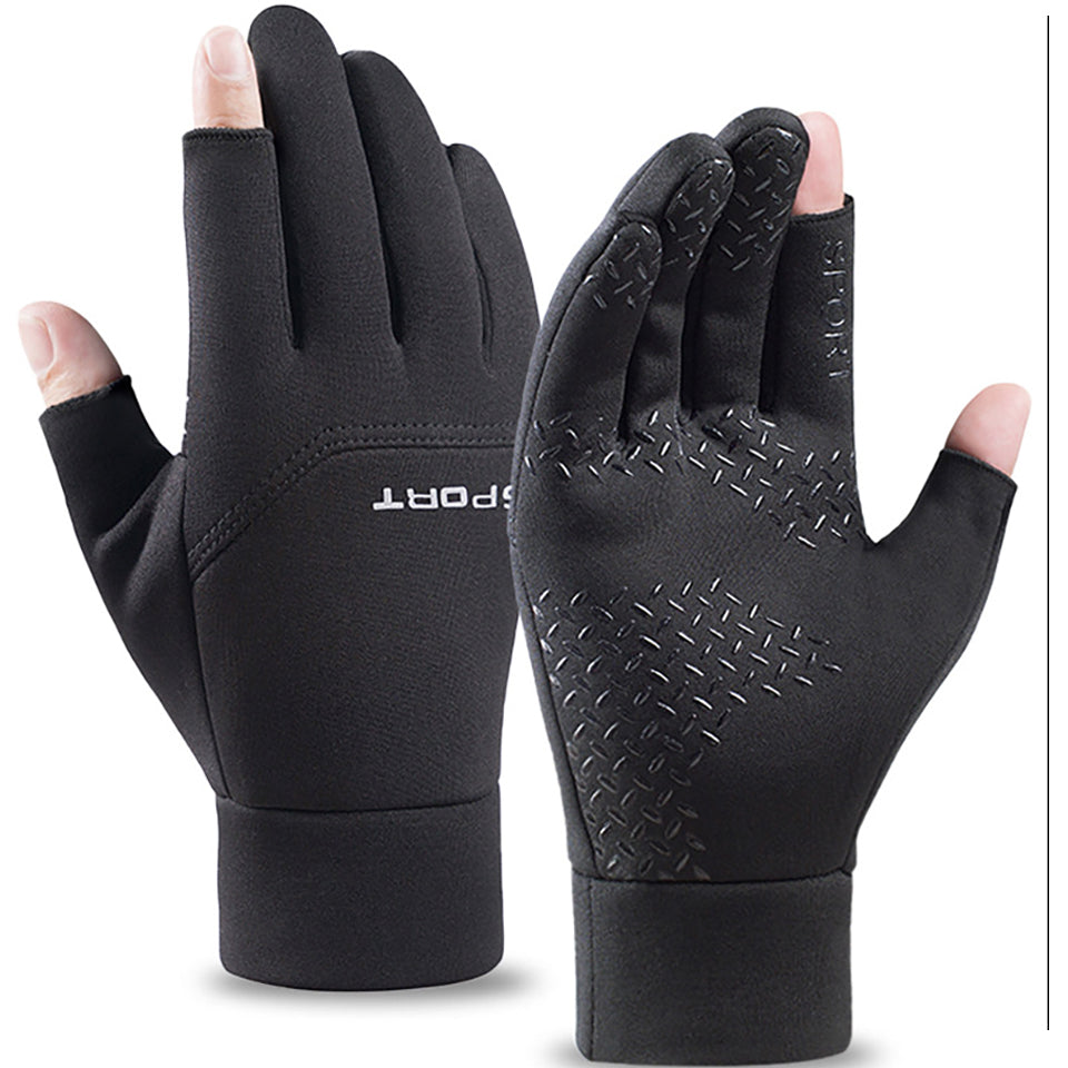 Fishing Gloves for Men and Women, Anti-Slip, Cut Fingers for Precision, Cold Weather Angling Protection
