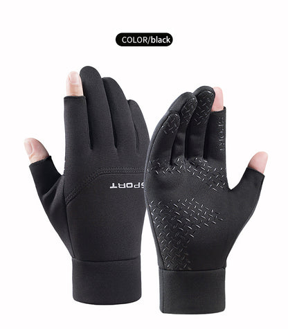 Fishing Gloves for Men and Women, Anti-Slip, Cut Fingers for Precision, Cold Weather Angling Protection