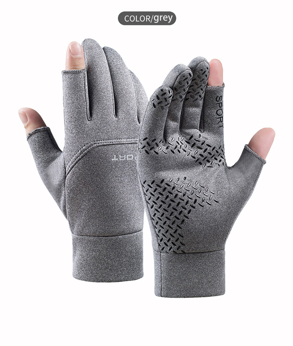 Fishing Gloves for Men and Women, Anti-Slip, Cut Fingers for Precision, Cold Weather Angling Protection
