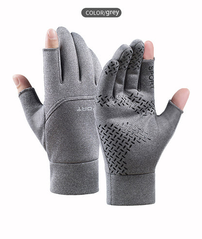 Fishing Gloves for Men and Women, Anti-Slip, Cut Fingers for Precision, Cold Weather Angling Protection