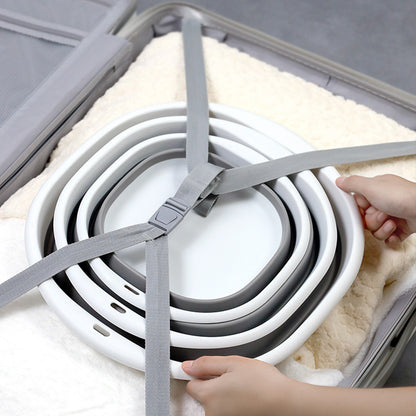 Collapsible Folding Wash Basin Lightweight Multipurpose Sink For RV Camping And Cleaning 2