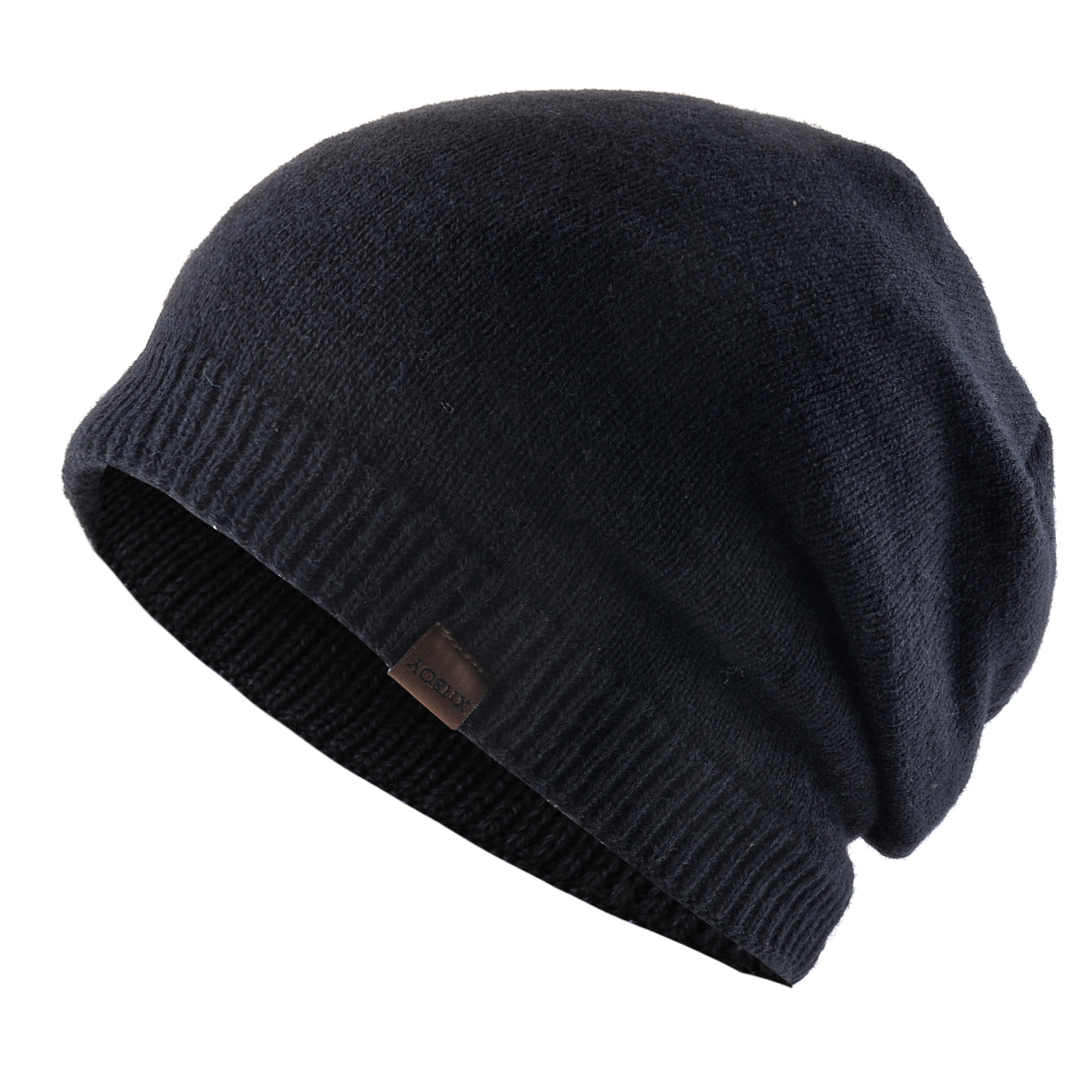 Outdoor Warm Ski Beanies Winter Knitted Beanie Color Knit Wool Mens Thick Hats Double Layers With V 9