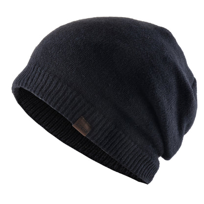 Outdoor Warm Ski Beanies Winter Knitted Beanie Color Knit Wool Mens Thick Hats Double Layers With V 9