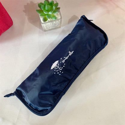 Folding Wet Umbrella Storage Bag, Waterproof Travel Umbrella Cover for Home and Camping