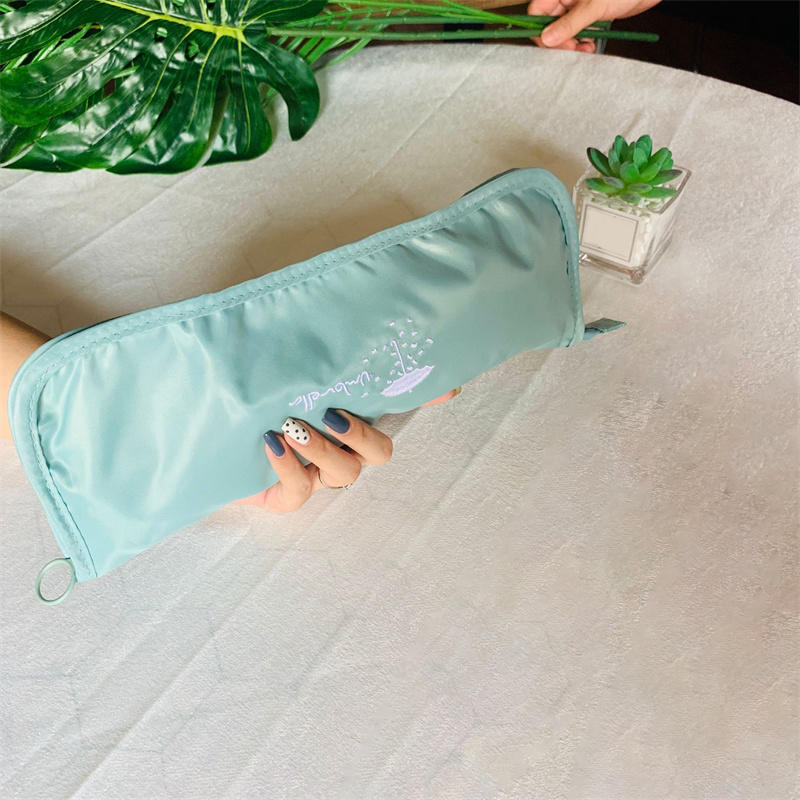 Folding Wet Umbrella Storage Bag, Waterproof Travel Umbrella Cover for Home and Camping