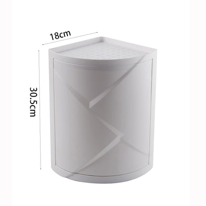Kitchen Rotatable Layered Adjustable Shelf Spice Jars Holder Condiment Organizer Can Rotating Stora 6