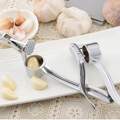 Kitchen Garlic Crusher, Manual Squeezer, Stainless Steel Mincer, Manual Press Grinding Tool Kitchen Accessories