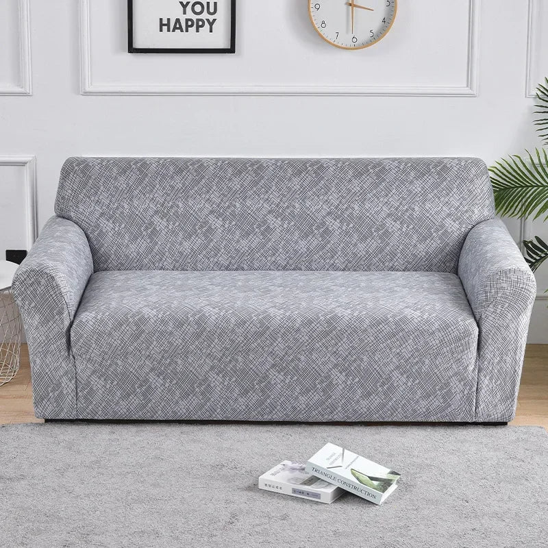 Flower Printed Elastic Sofa Cover Antidirty Spandex Sofa Cover Furniture Protector For Living Room  7