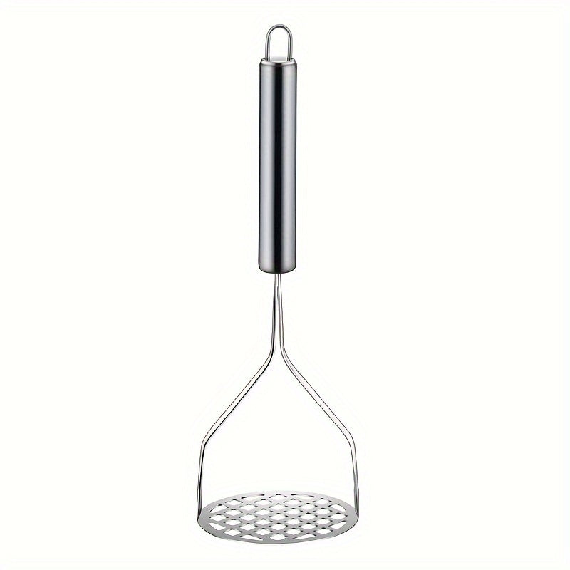 Manual Stainless Steel Potato Masher, Fruit and Vegetable Crusher, Home Kitchen Baby Food Preparation Tool