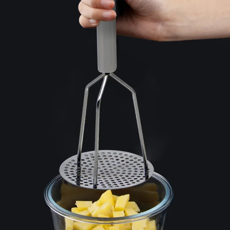 Vegetable Fruit Press Maker, Stainless Steel Potato Masher, Kitchen Accessories Kitchen Tool Gadget Kitchen Accessories