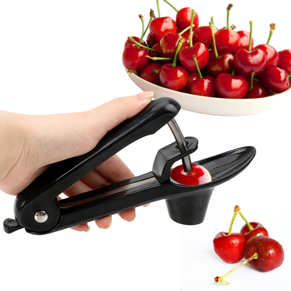 Plastic Cherry Core Seed Remover, Go Nuclear Device for Olives, Fruit Tools, Kitchen Gadgets Cherry Pitter