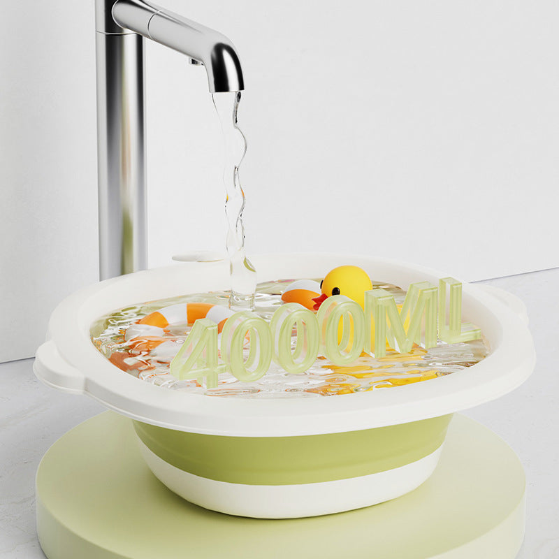 Portable Folding Baby Bath Tub AntiSlip Newborn Tub For Kids 2