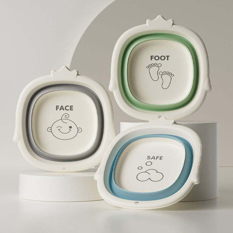 Portable Folding Baby Bath Tub AntiSlip Newborn Tub For Kids 4