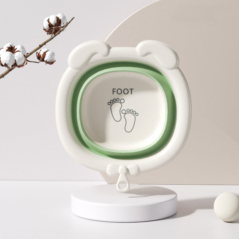 Portable Folding Baby Bath Tub AntiSlip Newborn Tub For Kids 10