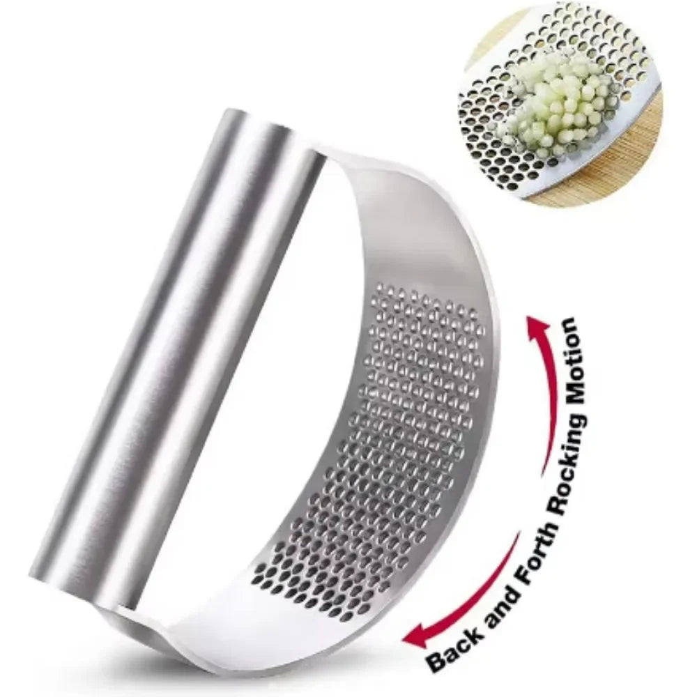 Garlic Press Squeezer, Chopping Tool, Kitchen Chopping Garlic Tool Fruit Vegetable Tools Kitchen Gadget Accessories