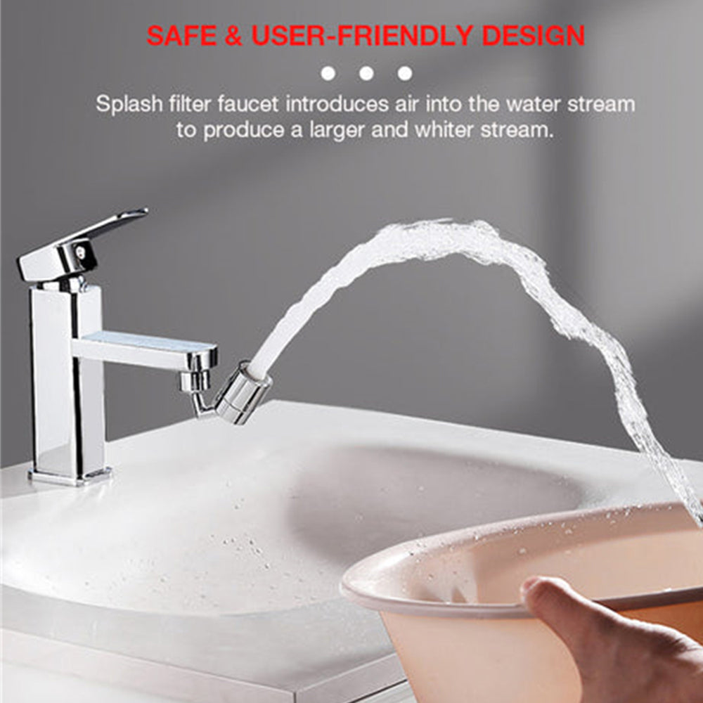 Rotatable Kitchen Faucet Aerator Nozzle Extender Saving Water Sprayer