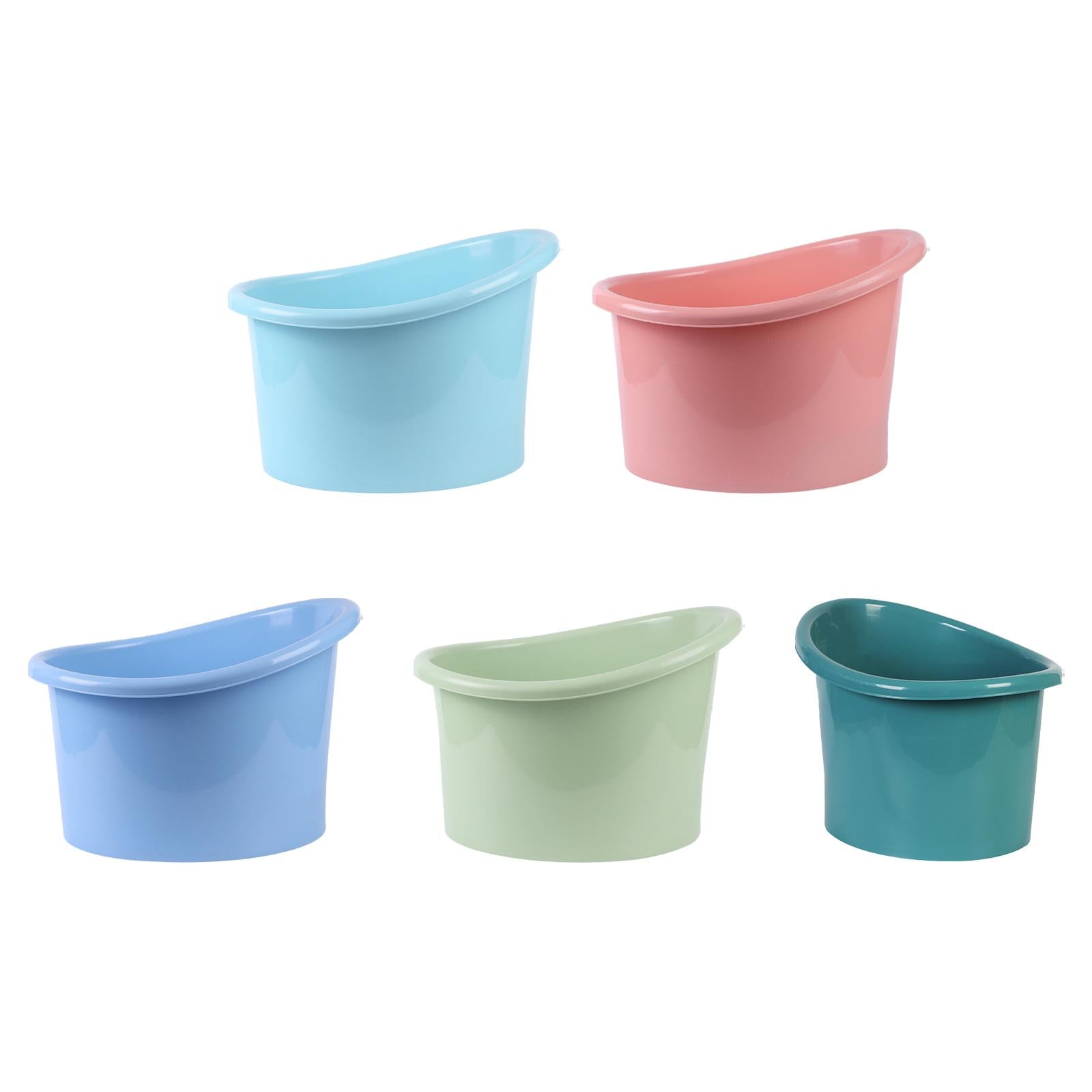 Baby Bath Bucket Portable NonSlip Tub For Toddlers Sitting Up Baby Bathtub For Boys  Girls 2